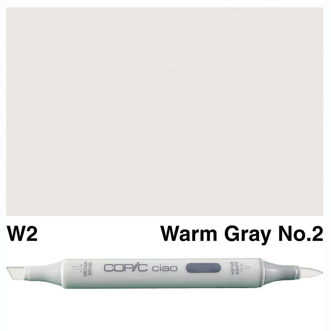 Copic - Ciao Marker - Warm Gray - W2-ScrapbookPal