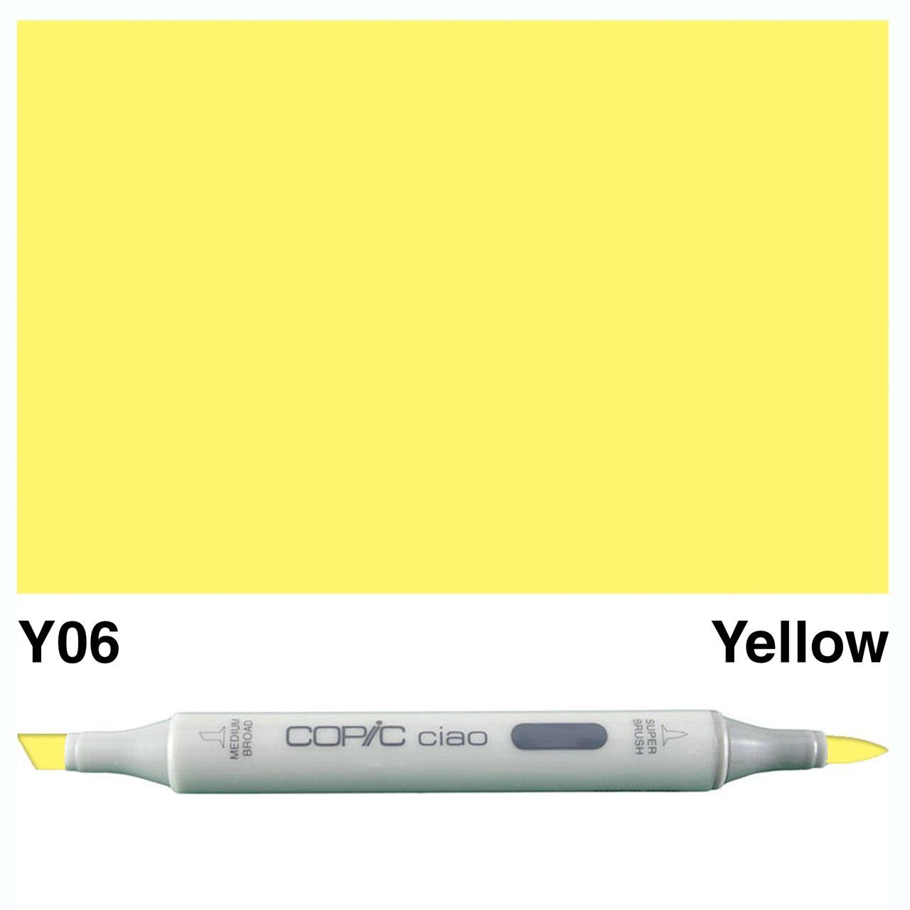 Copic - Ciao Marker - Yellow - Y06-ScrapbookPal