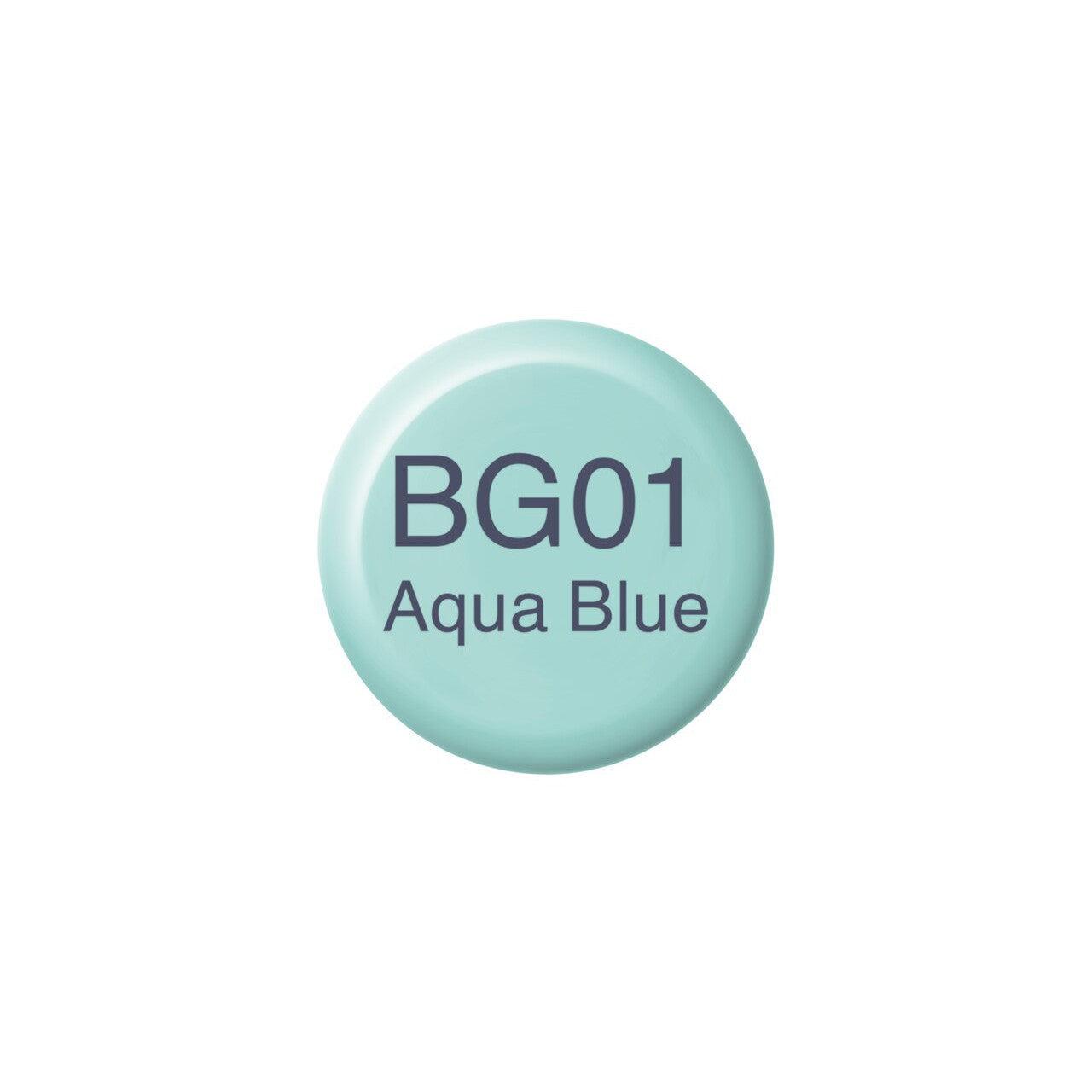 Copic - Ink Refill - Aqua Blue - BG01-ScrapbookPal
