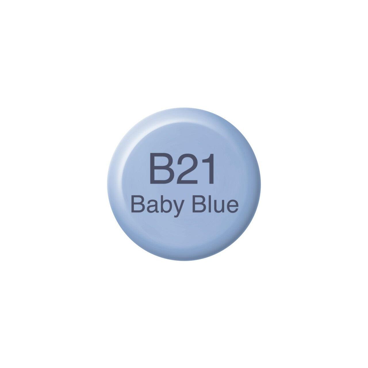 Copic - Ink Refill - Baby Blue - B21-ScrapbookPal