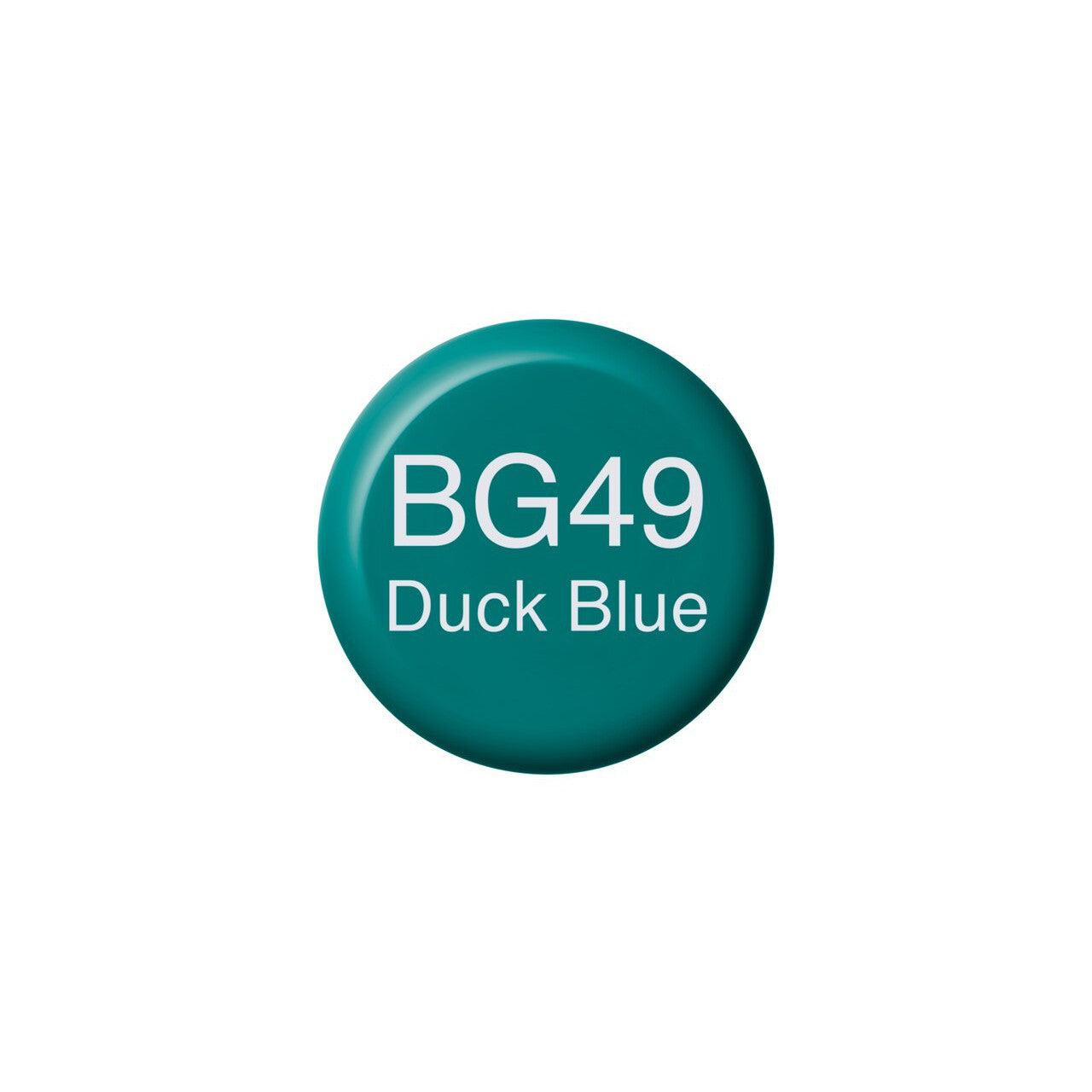 Copic - Ink Refill - Duck Blue - BG49-ScrapbookPal