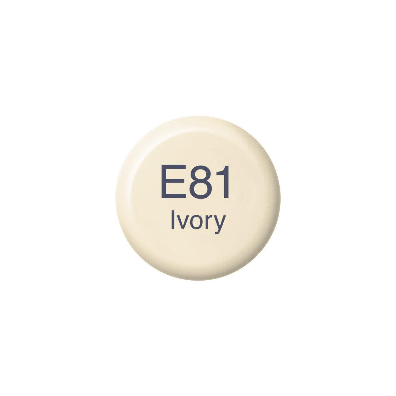 Copic - Ink Refill - Ivory - E81-ScrapbookPal