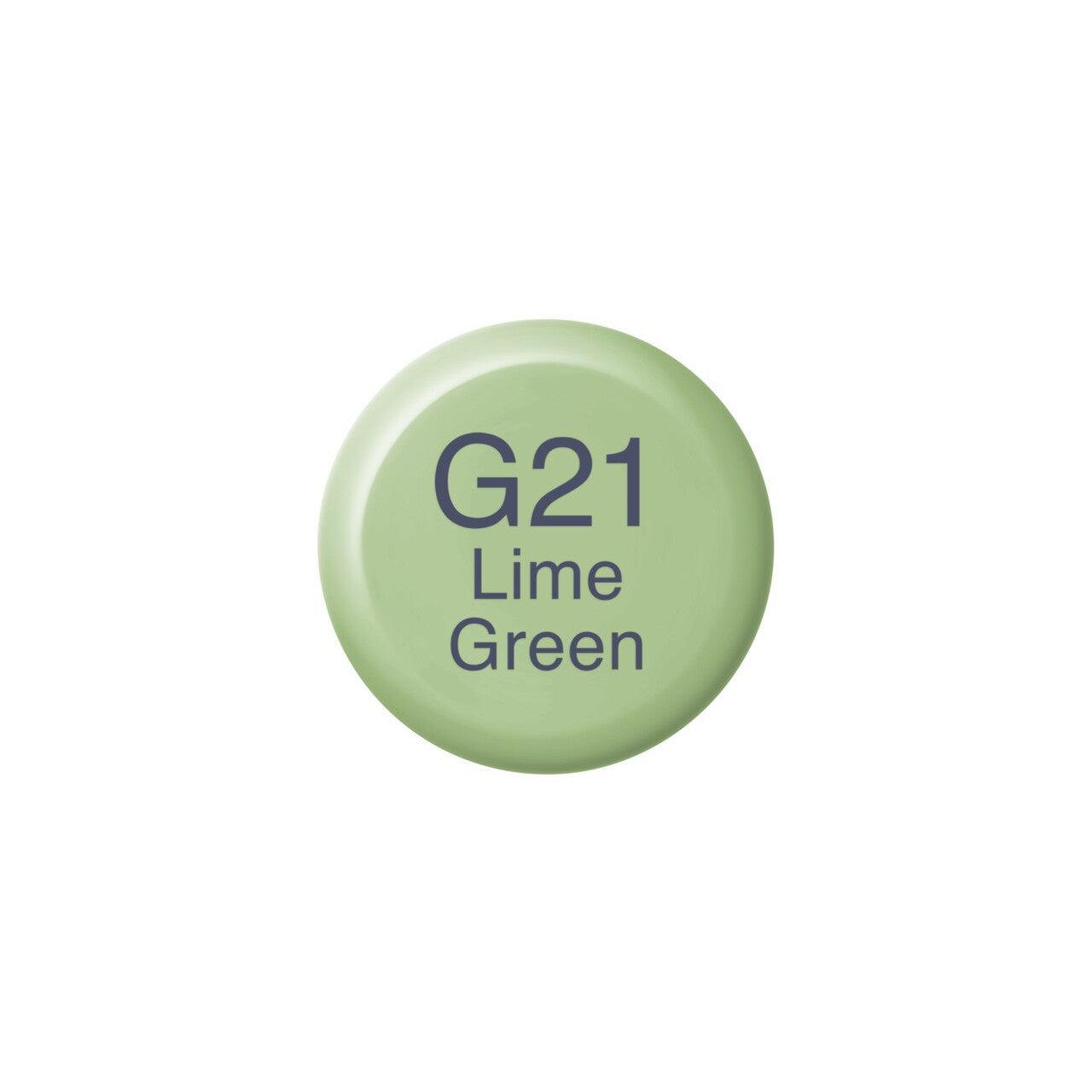 Copic - Ink Refill - Lime Green - G21-ScrapbookPal