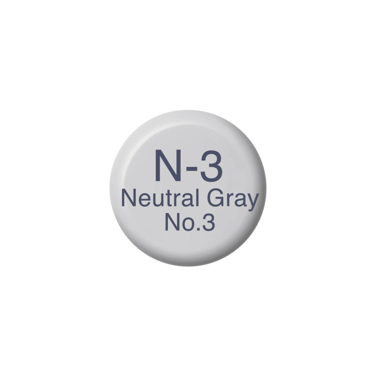 Copic - Ink Refill - Neutral Gray No. 3 - N3-ScrapbookPal