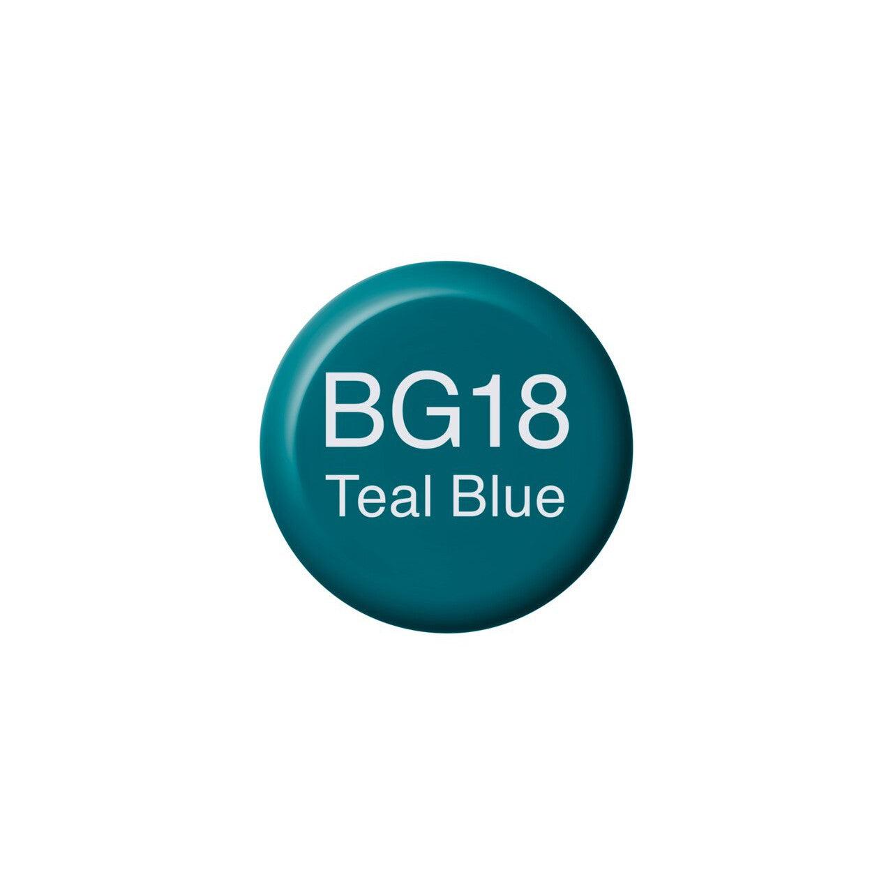 Copic - Ink Refill - Teal Blue - BG18-ScrapbookPal