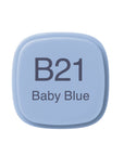 Copic - Original Marker - Baby Blue - B21-ScrapbookPal