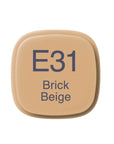 Copic - Original Marker - Brick Beige - E31-ScrapbookPal