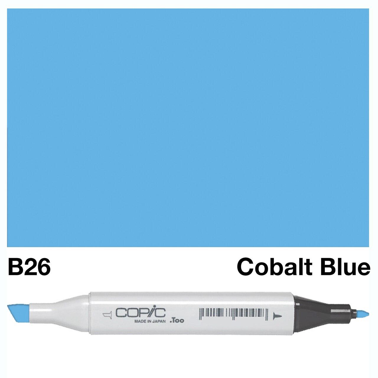 Copic - Original Marker - Cobalt Blue - B26-ScrapbookPal