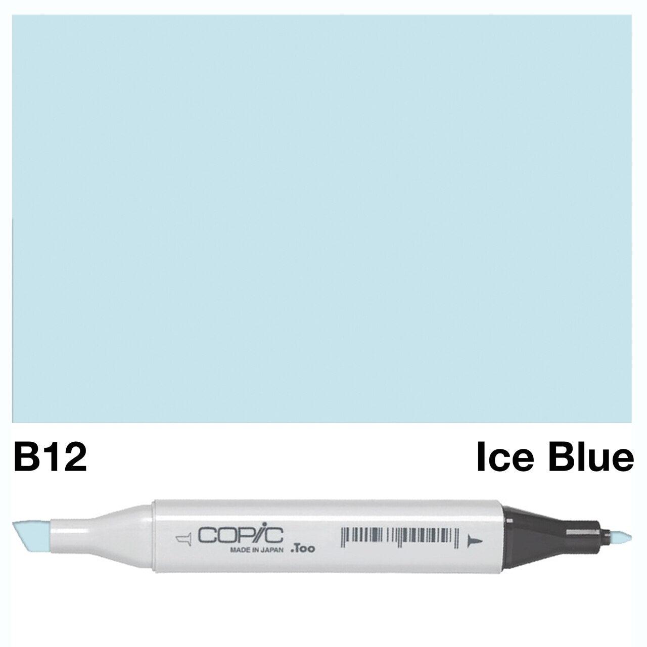 Copic - Original Marker - Ice Blue - B12-ScrapbookPal
