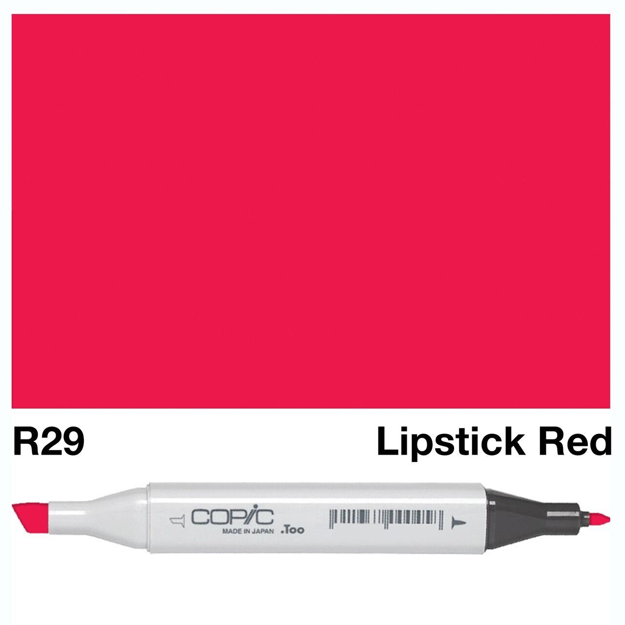 Copic - Original Marker - Lipstick Red - R29-ScrapbookPal