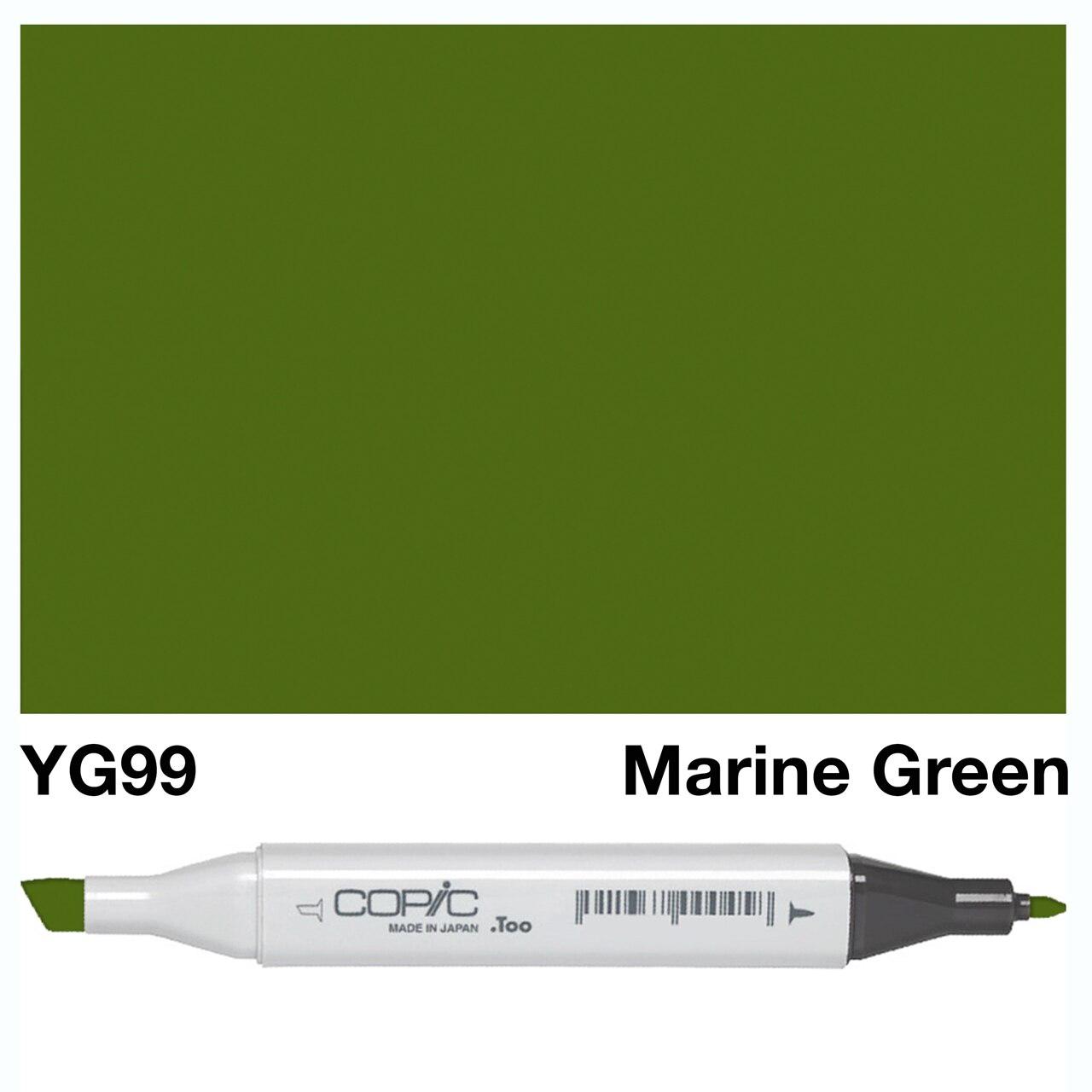 Copic - Original Marker - Marine Green - YG99-ScrapbookPal