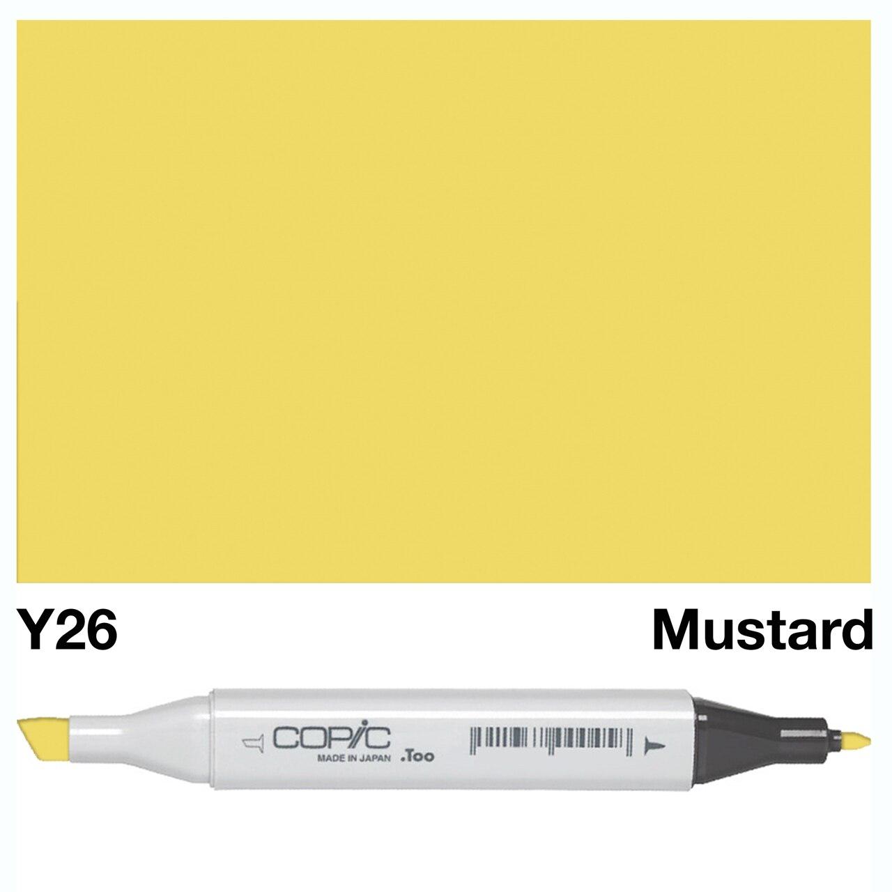 Copic - Original Marker - Mustard - Y26-ScrapbookPal