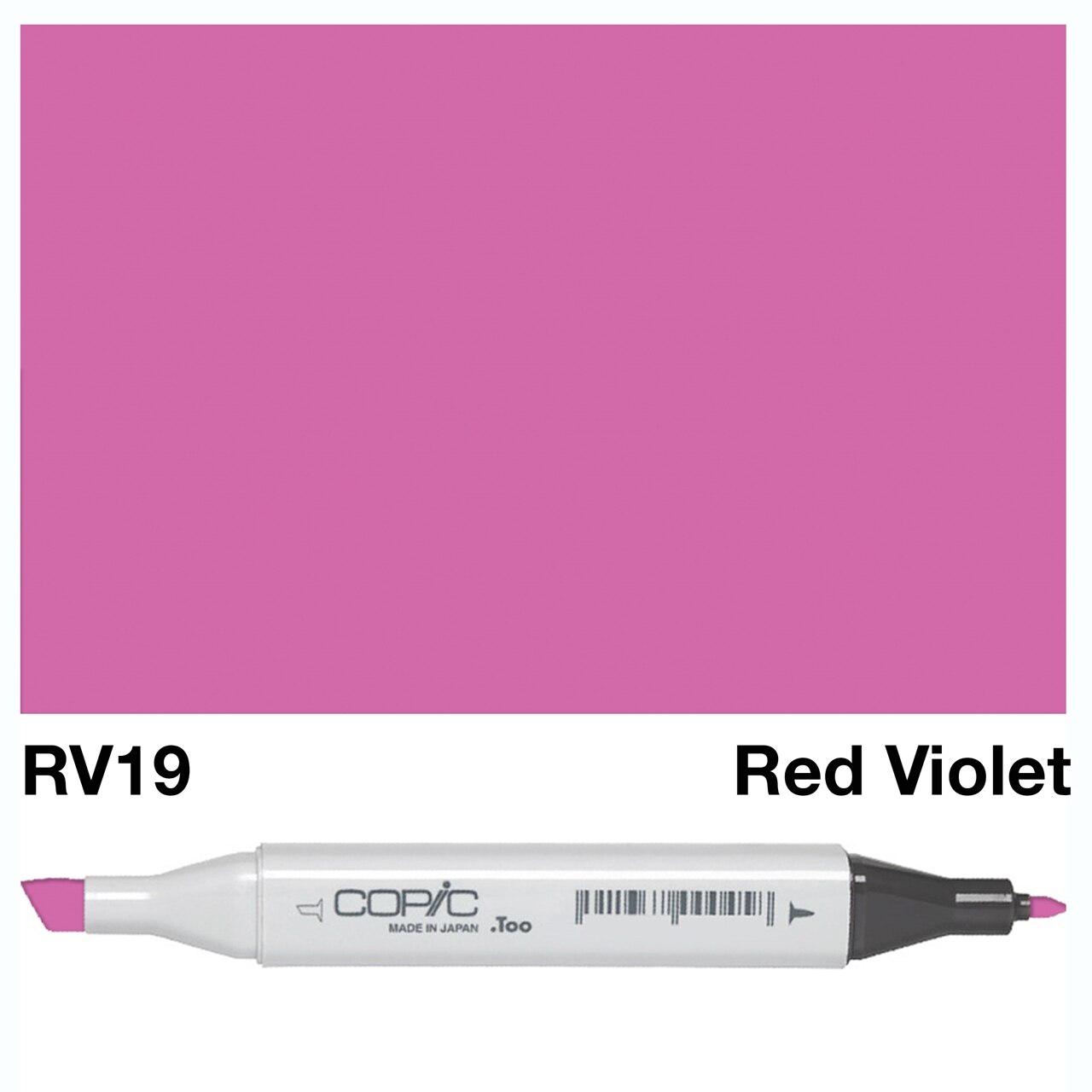 Copic - Original Marker - Red Violet - RV19-ScrapbookPal