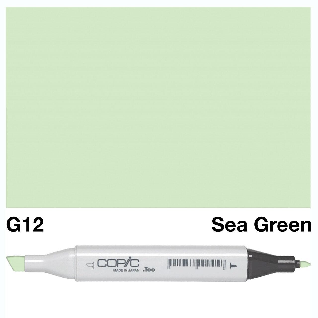 Copic - Original Marker - Sea Green - G12-ScrapbookPal