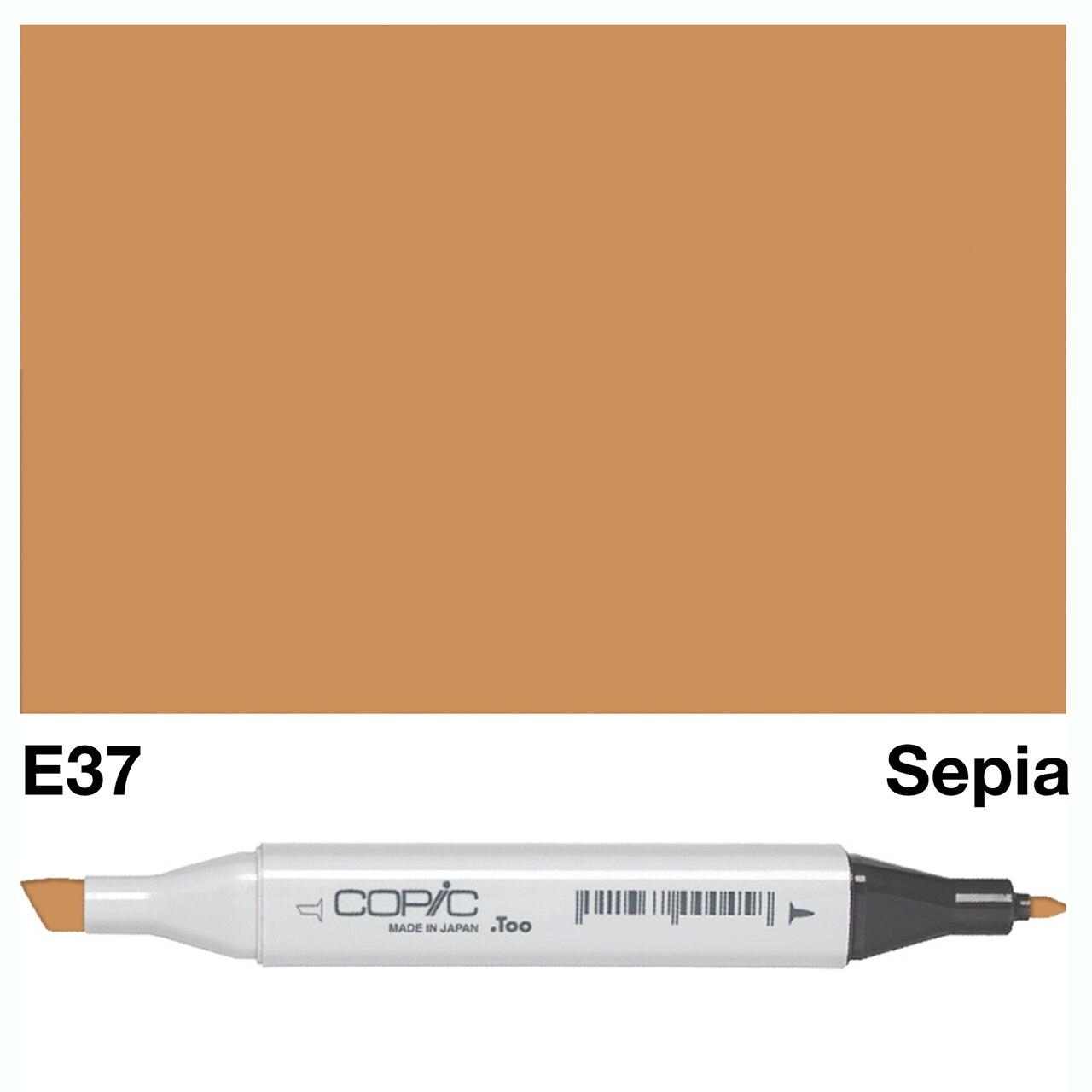 Copic - Original Marker - Sepia - E37-ScrapbookPal