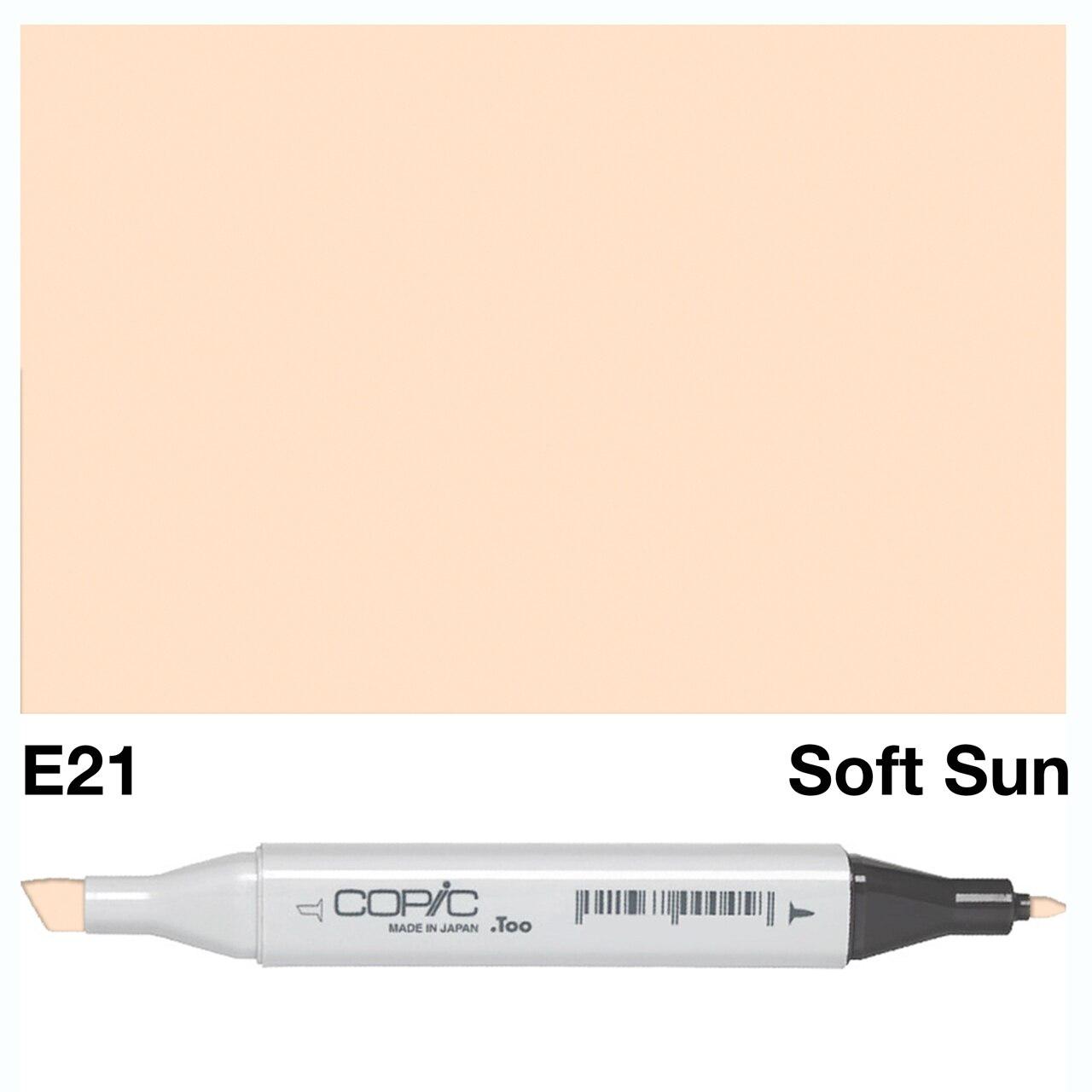 Copic - Original Marker - Soft Sun - E21-ScrapbookPal