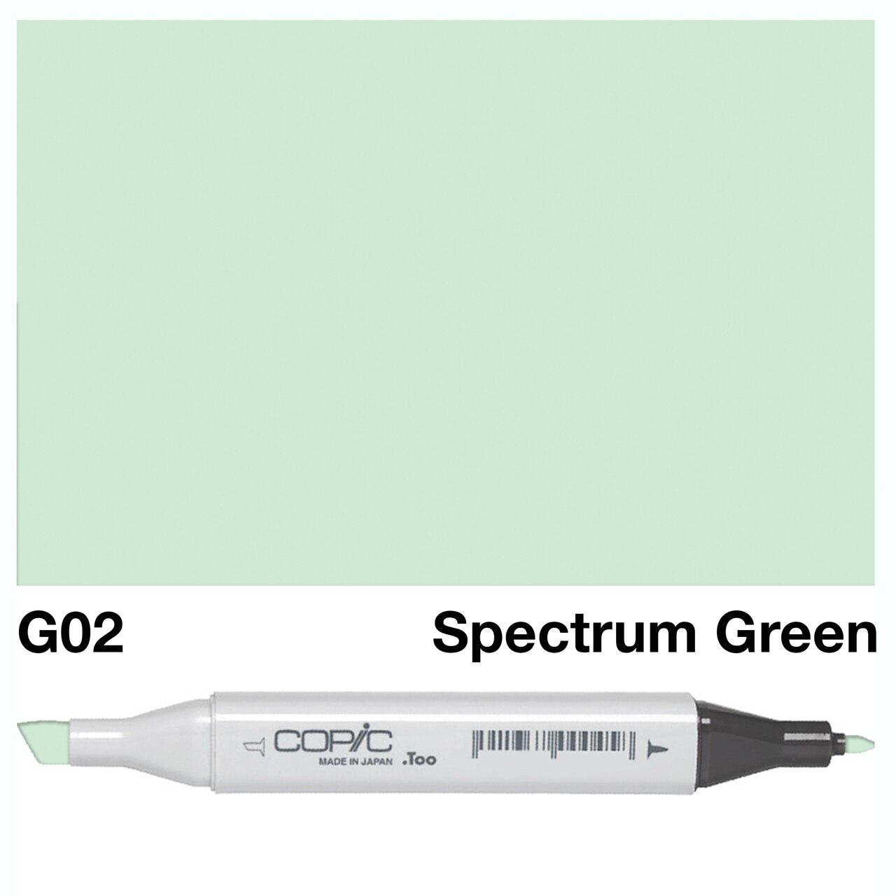 Copic - Original Marker - Spectrum Green - G02-ScrapbookPal