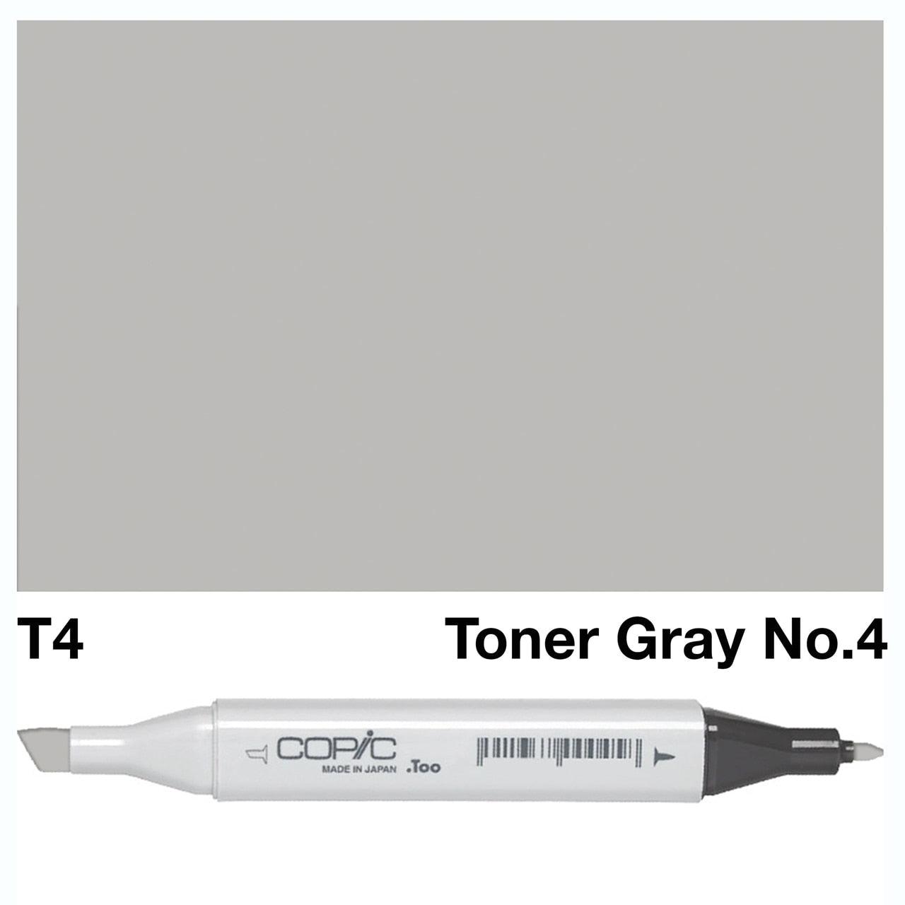 Copic - Original Marker - Toner Gray No. 4 - T4-ScrapbookPal