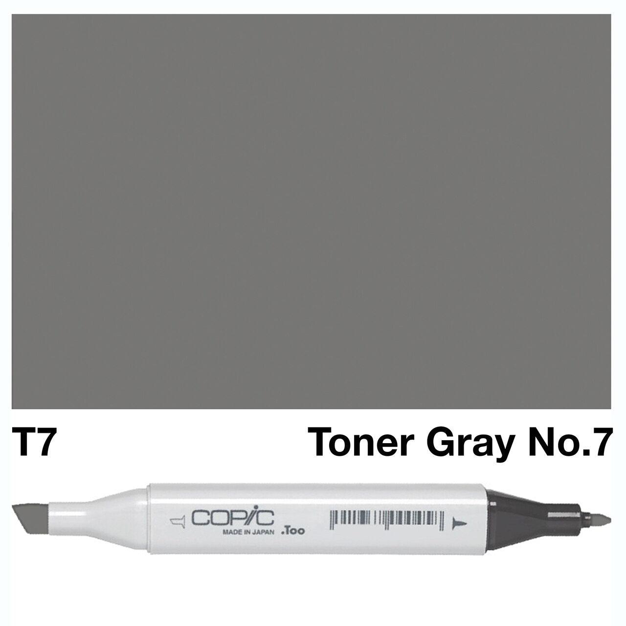 Copic - Original Marker - Toner Gray No. 7 - T7-ScrapbookPal