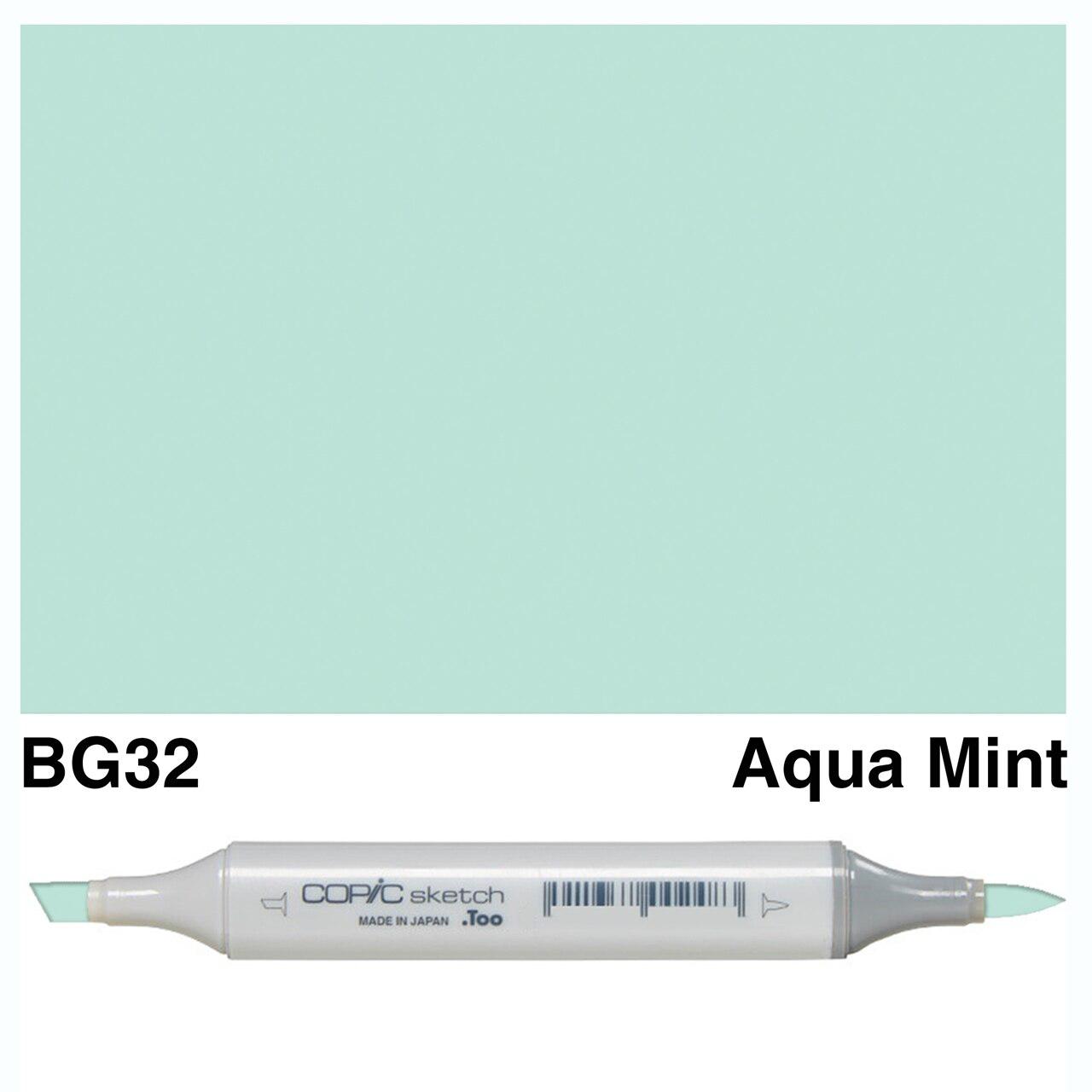 Copic - Sketch Marker - Aqua Mint - BG32-ScrapbookPal