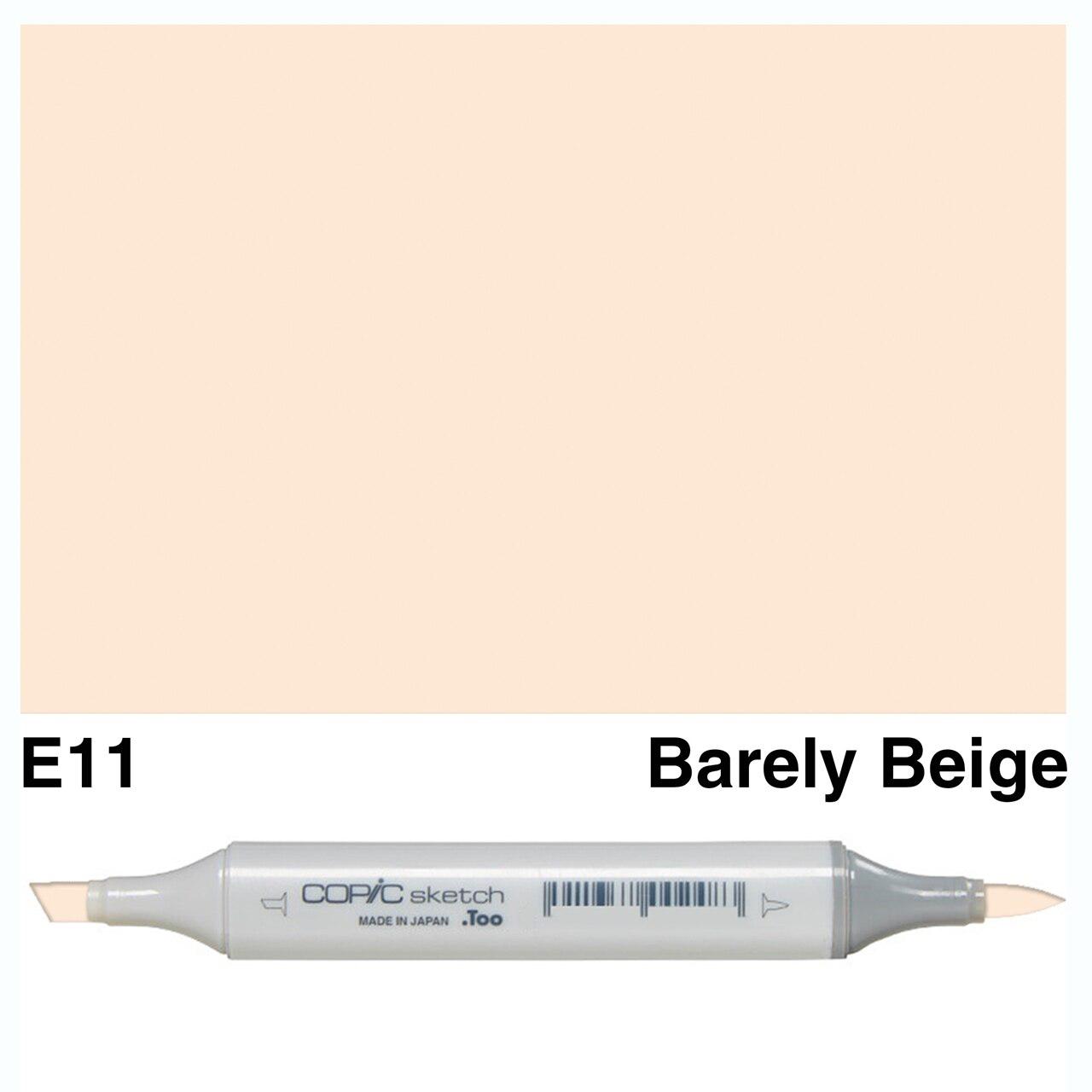 Copic - Sketch Marker - Barley Beige - E11-ScrapbookPal