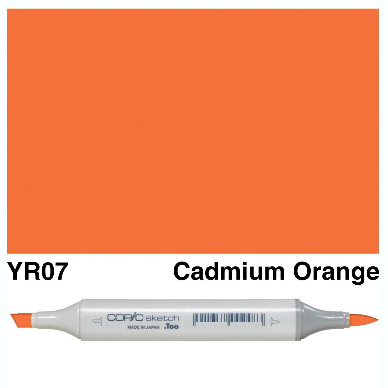 Copic - Sketch Marker - Cadmium Orange - YR07-ScrapbookPal