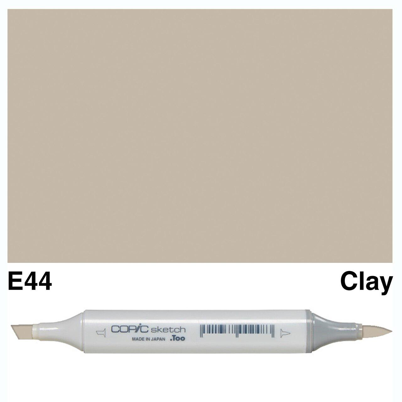 Copic - Sketch Marker - Clay - E44-ScrapbookPal