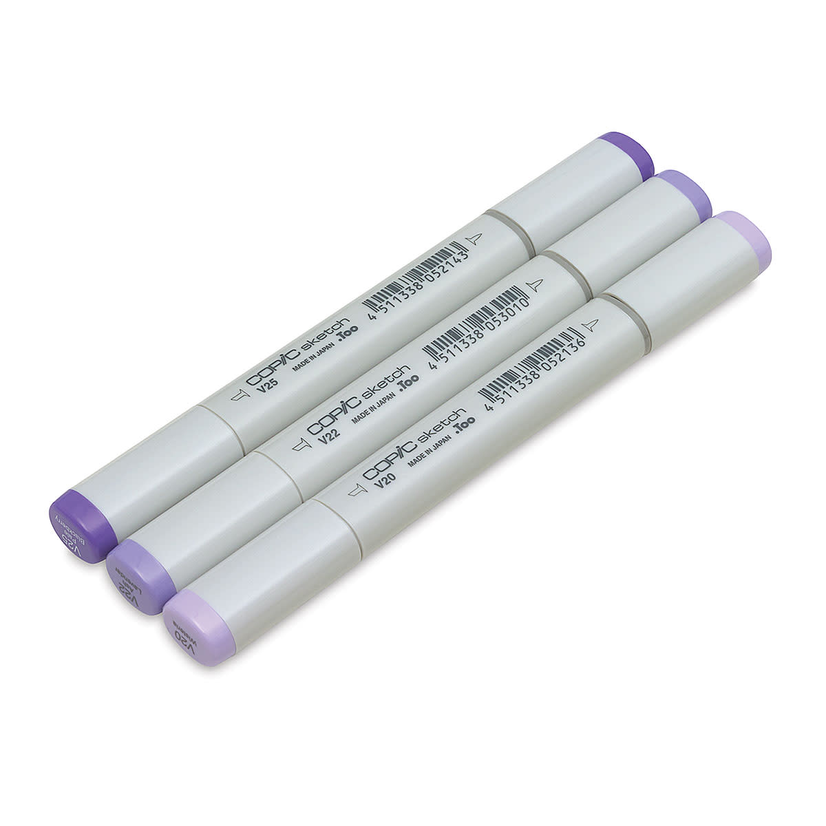 Copic - Sketch Marker Color Fusion - Set 1 Purples, 3 pk-ScrapbookPal