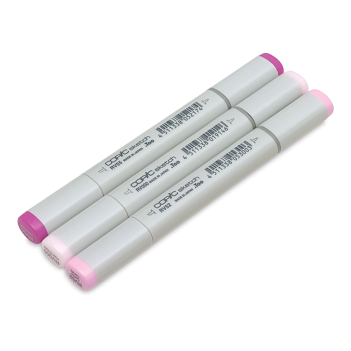 Copic - Sketch Marker Color Fusion - Set 2 Pinks, 3 pk-ScrapbookPal