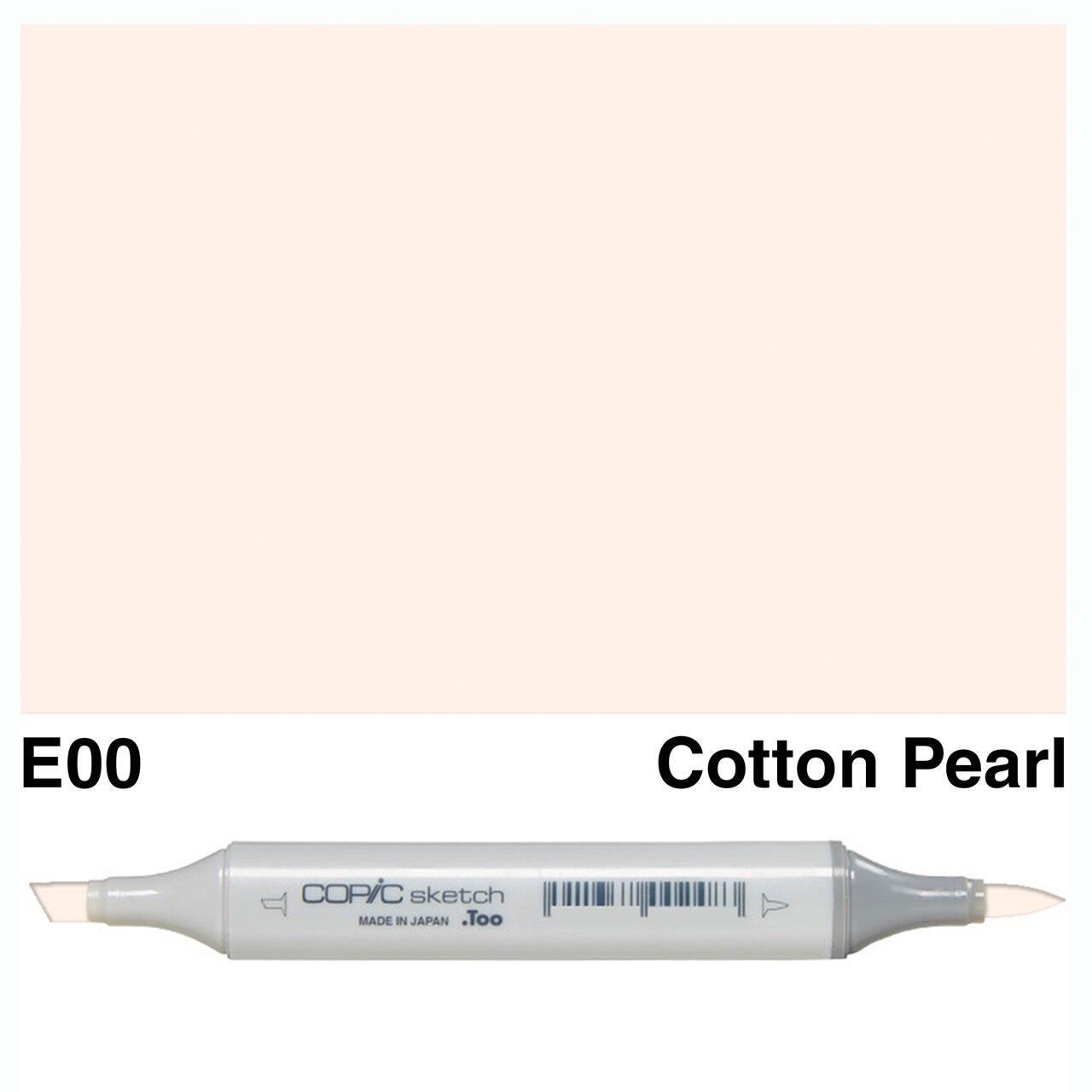 Copic - Sketch Marker - Cotton Pearl - E00-ScrapbookPal