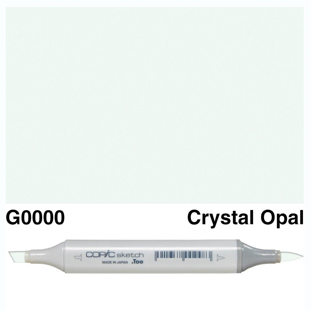 Copic - Sketch Marker - Crystal Opal - G0000-ScrapbookPal