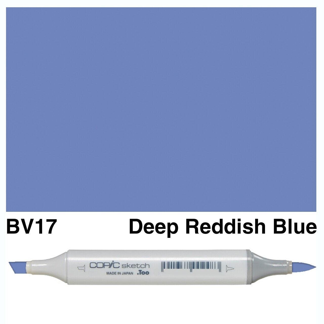 Copic - Sketch Marker - Deep Reddish Blue - BV17-ScrapbookPal