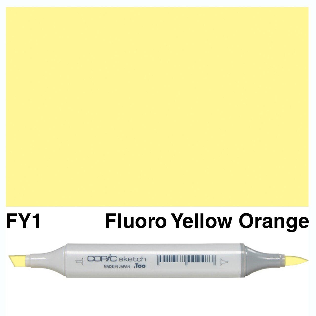 Copic - Sketch Marker - Fluorescent Yellow - FY-ScrapbookPal