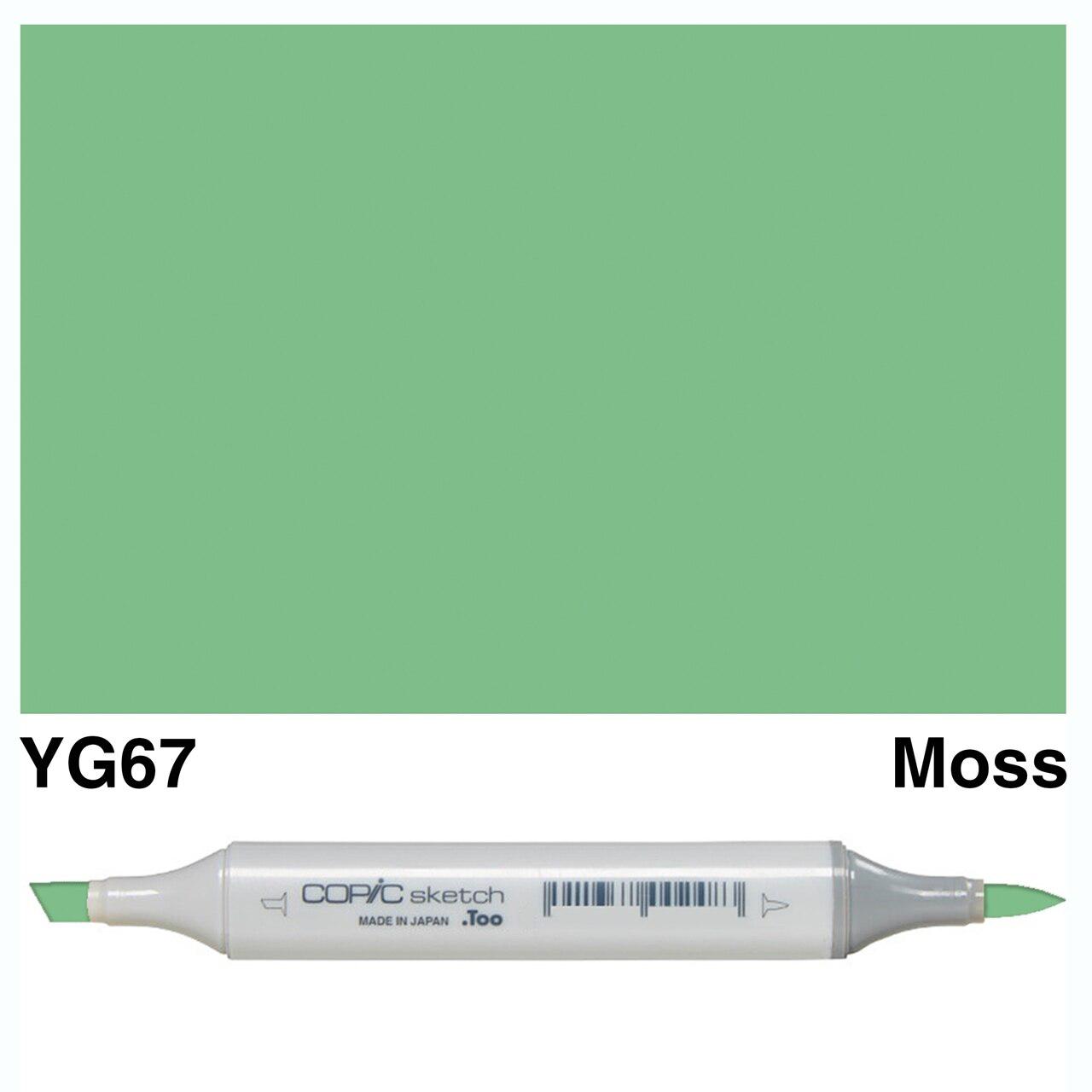 Copic - Sketch Marker - Moss - YG67-ScrapbookPal