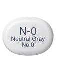 Copic - Sketch Marker - Neutral Gray No. 0 - N0-ScrapbookPal