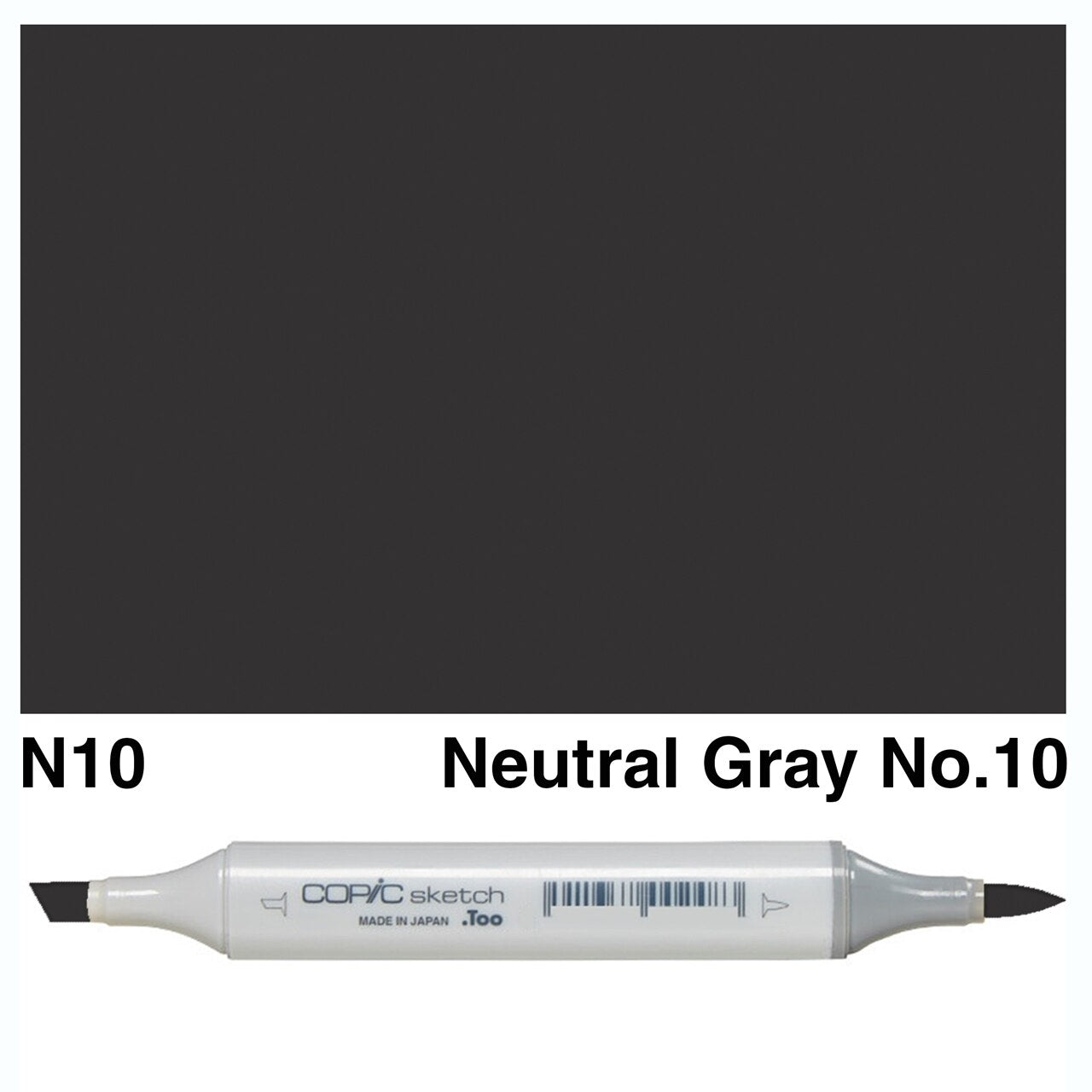 Copic - Sketch Marker - Neutral Gray No. 10 - N10-ScrapbookPal