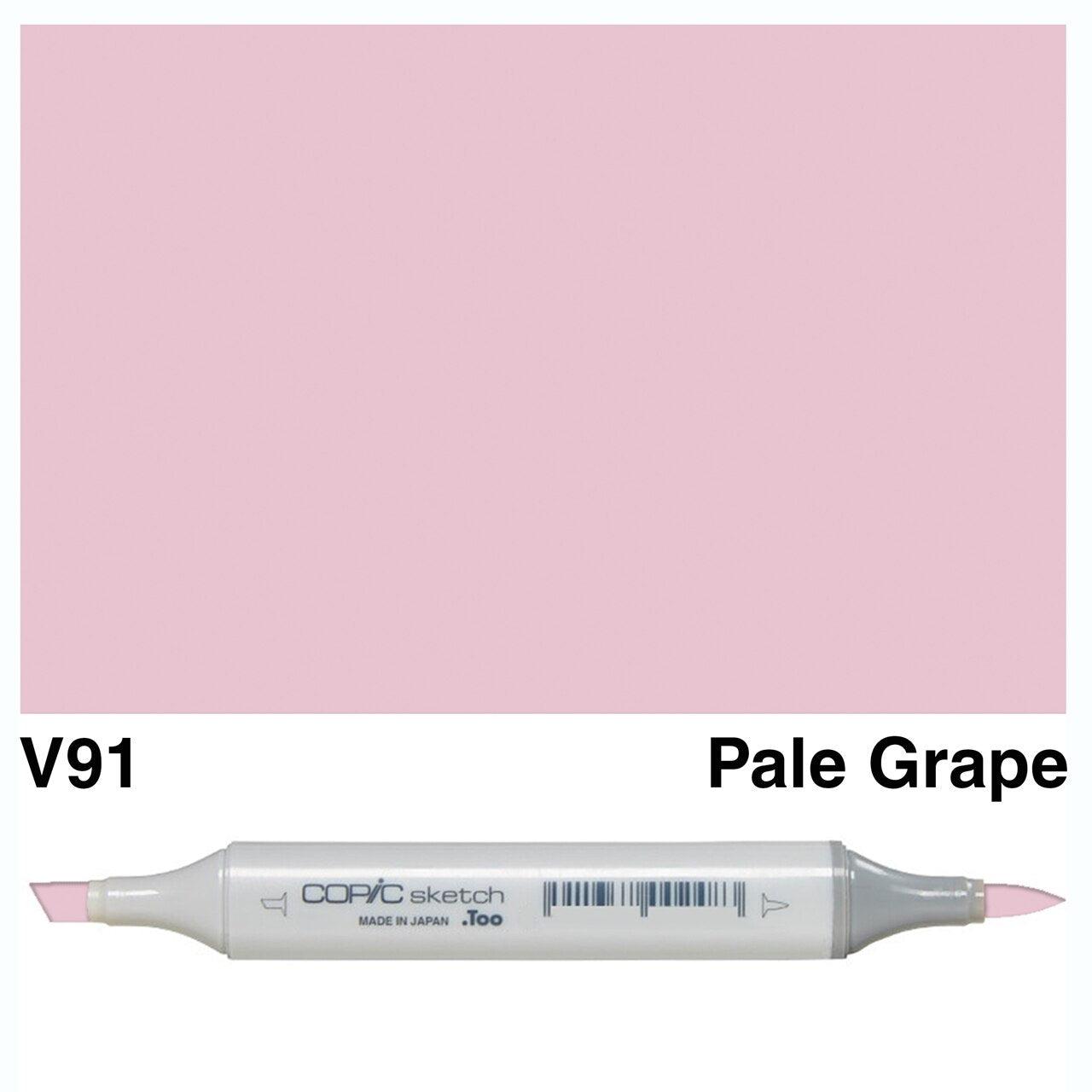 Copic - Sketch Marker - Pale Grape - V91-ScrapbookPal