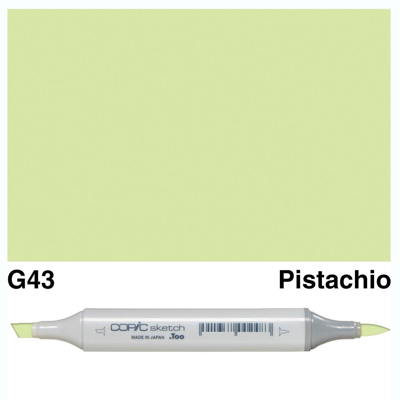 Copic - Sketch Marker - Pistachio - G43-ScrapbookPal