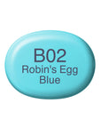Copic - Sketch Marker - Robin's Egg Blue - B02-ScrapbookPal