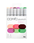 Copic - Sketch Marker Set - Floral Favorites 1, 6 pk-ScrapbookPal