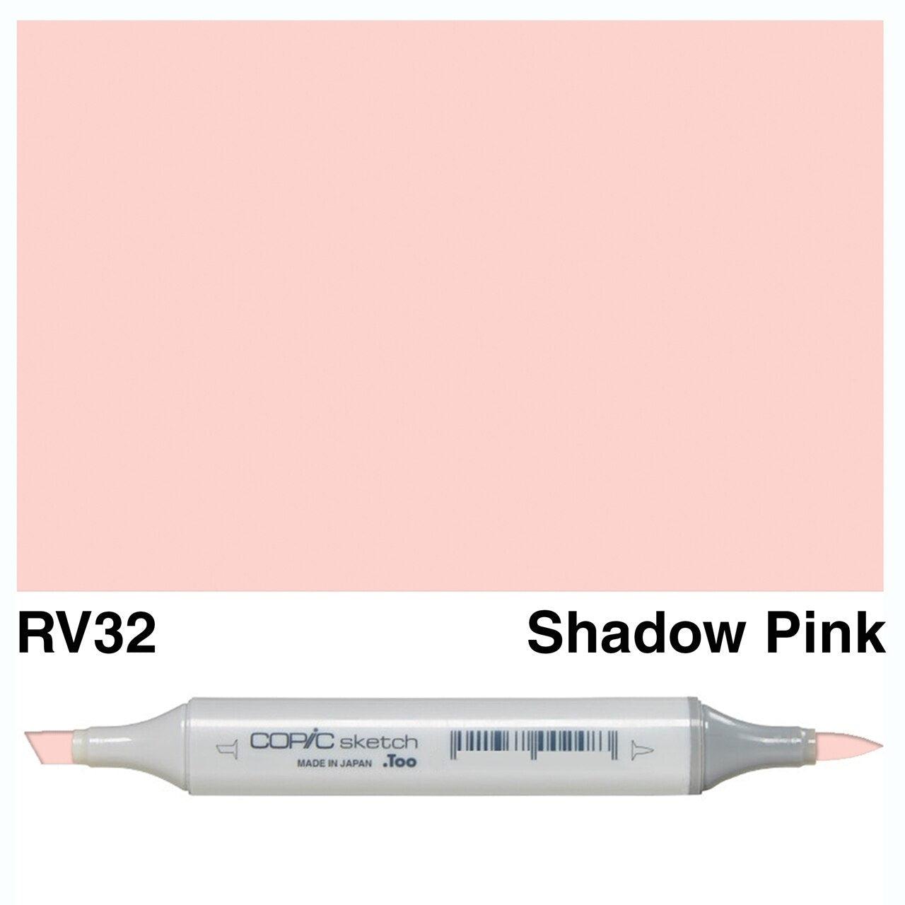 Copic - Sketch Marker - Shadow Pink - RV32-ScrapbookPal