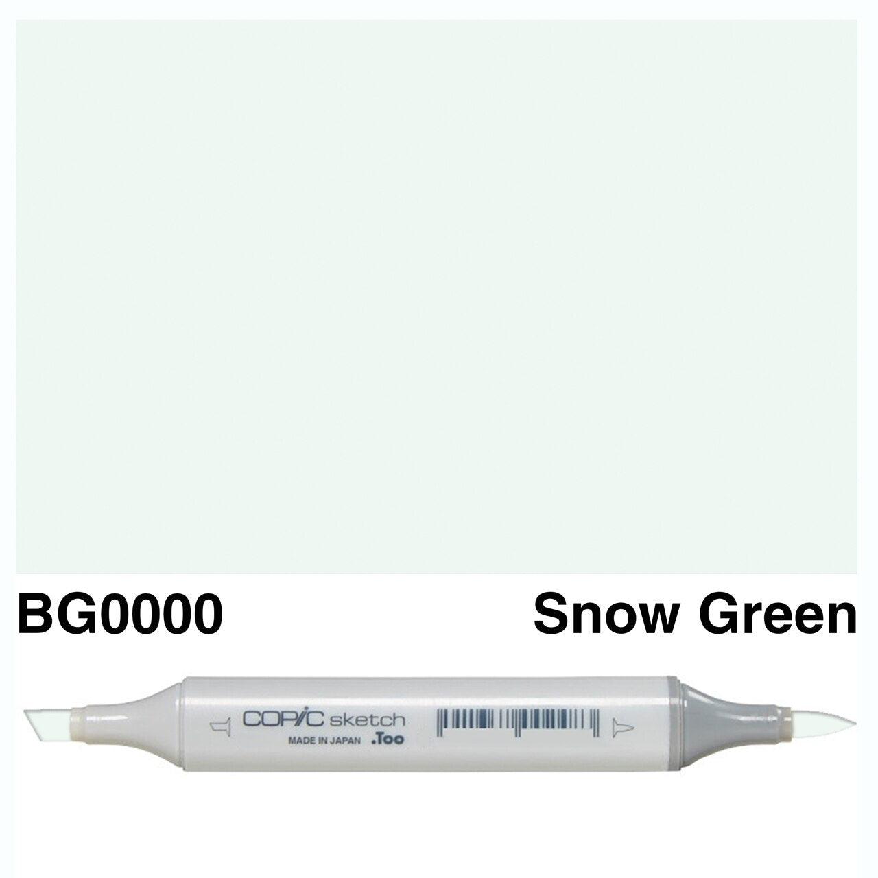 Copic - Sketch Marker - Snow Green - BG0000-ScrapbookPal