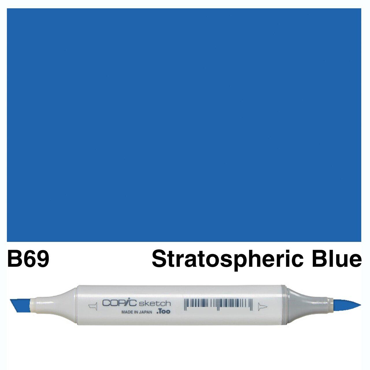 Copic - Sketch Marker - Stratospheric Blue - B69-ScrapbookPal