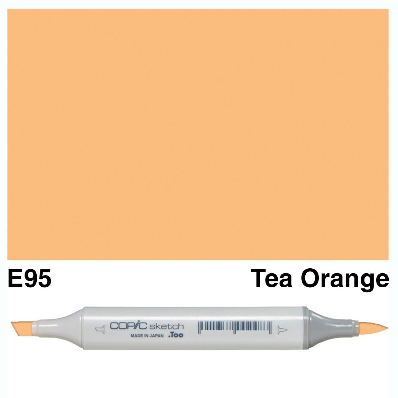 Copic - Sketch Marker - Tea Orange - E95-ScrapbookPal