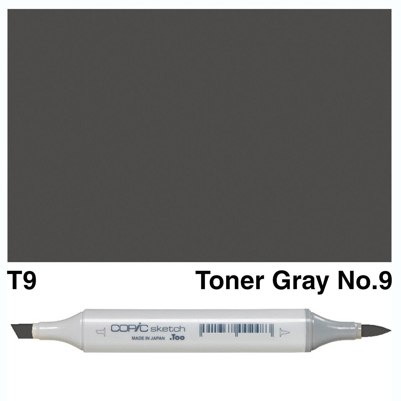 Copic - Sketch Marker - Toner Gray No. 9 - T9-ScrapbookPal