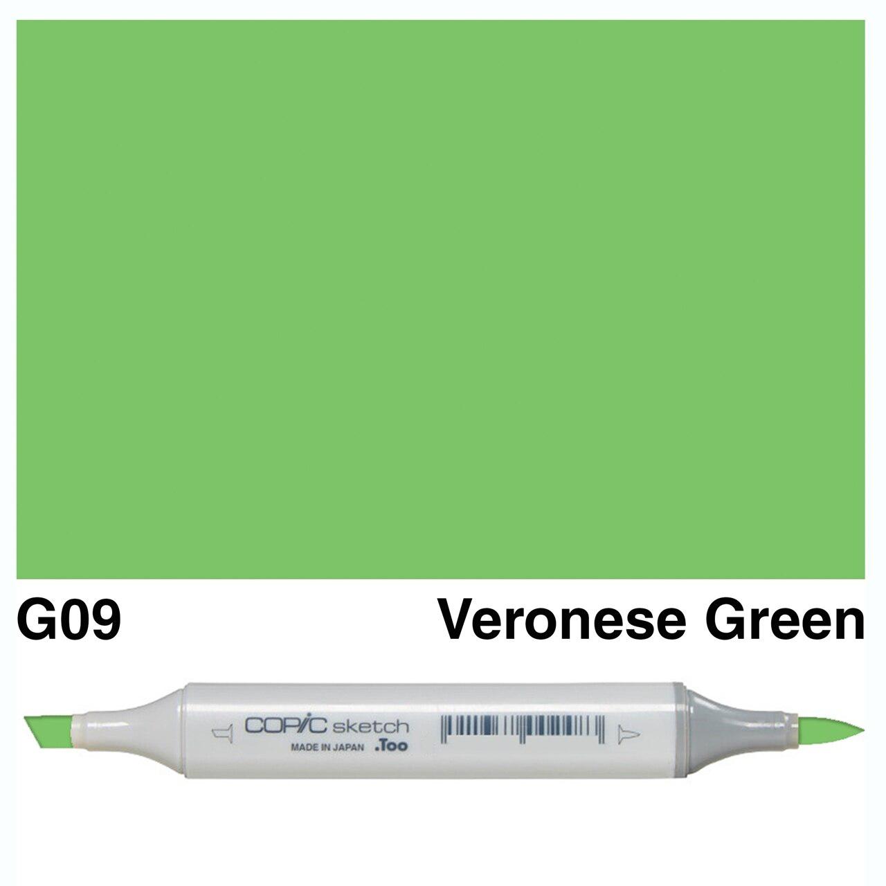 Copic - Sketch Marker - Veronese Green - G09-ScrapbookPal