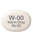 Copic - Sketch Marker - Warm Gray No. 00 - W00-ScrapbookPal