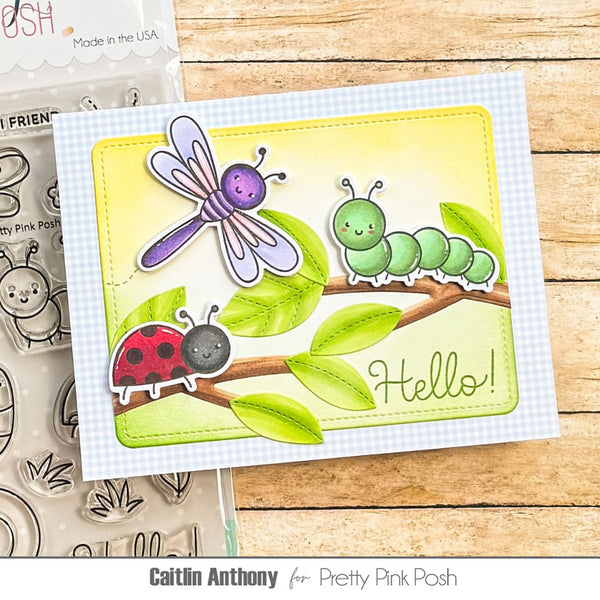 Pretty Pink Posh - Dies - Rounded Stitched Rectangles