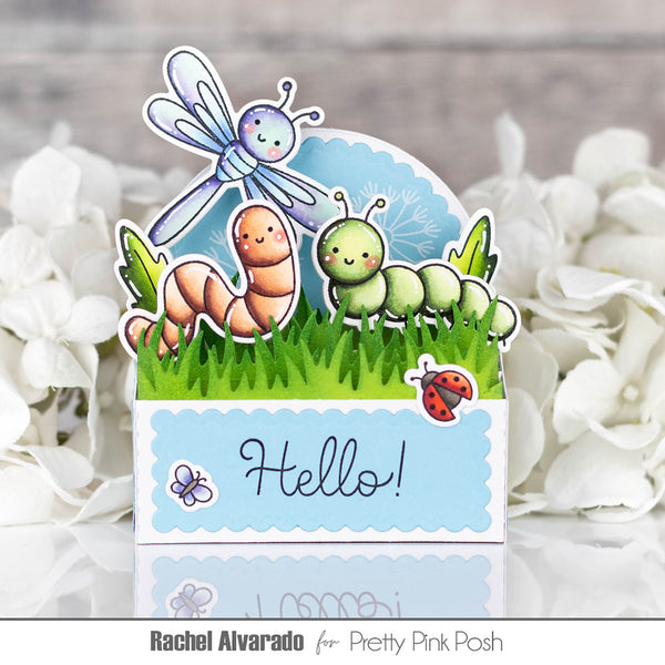 Pretty Pink Posh - Clear Stamps - Cute Bugs