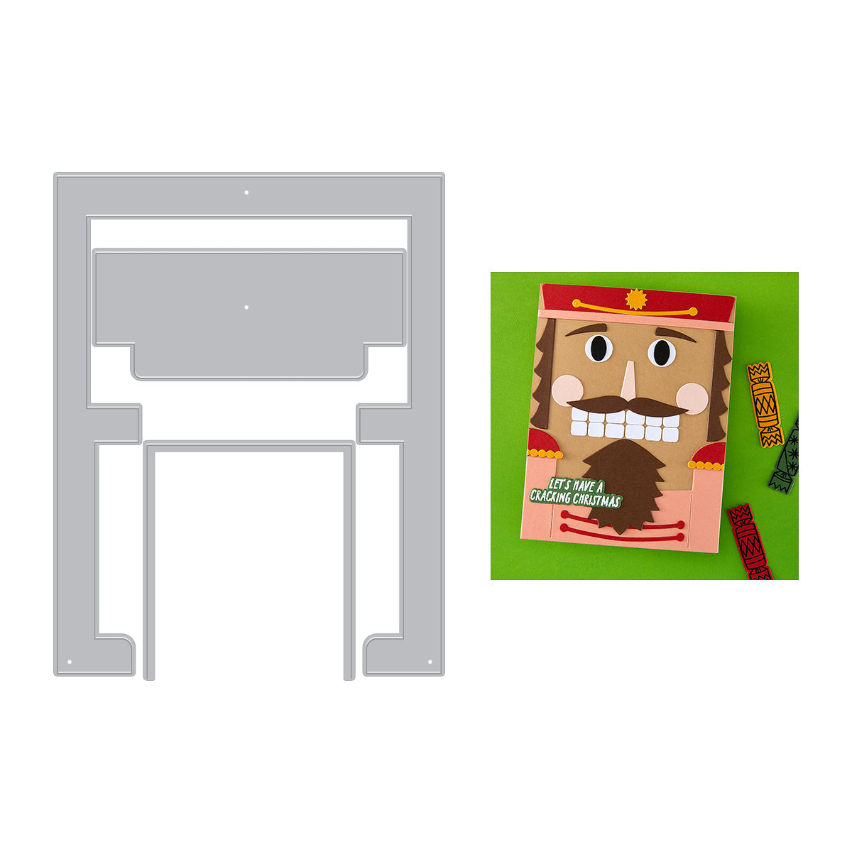 Hero Arts - Crackin' Christmas Collection - Dies - Big Mouth Slider